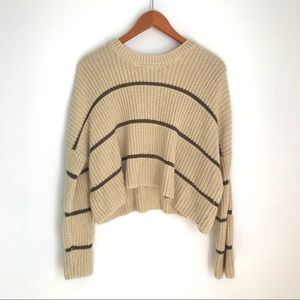 Moon & Madison Cropped Knit Sweater
